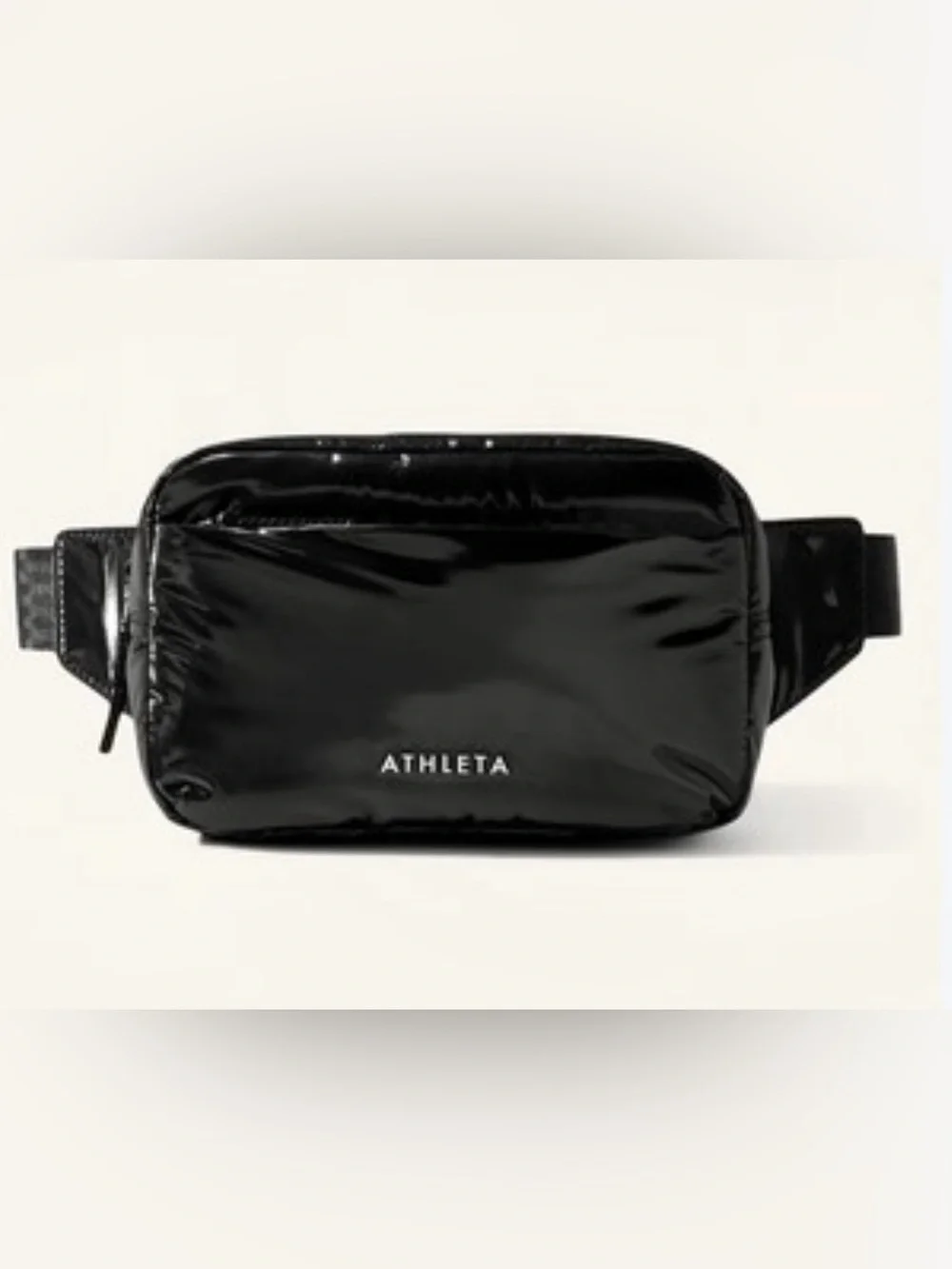 ATHLETA ALL ABOUT SHINE QUILTED CROSSBODY BELT BAG